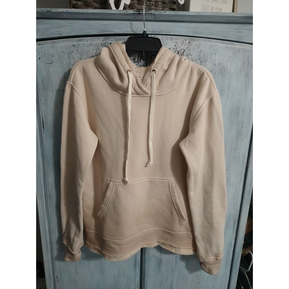We  The Free Tie Dye Neutral Hoodie Size Small Cream And Blush Color